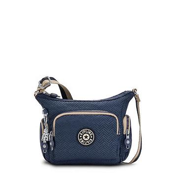 Kipling Gabbie Mini Printed Crossbody Táska Kék | HU 1124KO